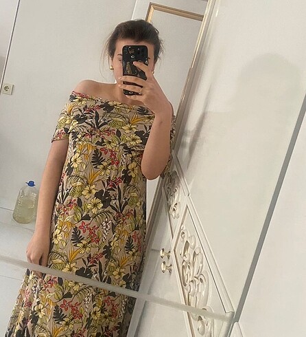Diğer Uzun yazlık likrali elbise