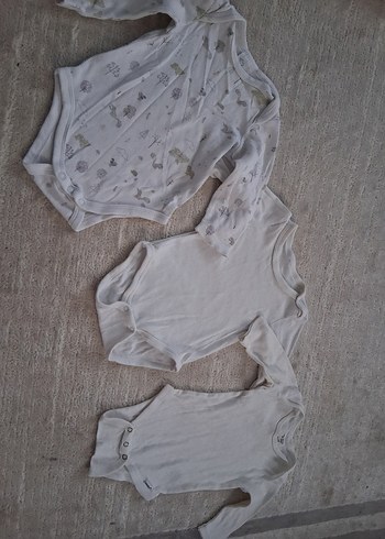 Bebek Erkek Uzun Kollu Pamuklu Body Seti - Görsel 3