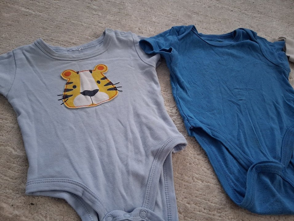 Pamuklu Kısa Kollu Bebek Body Seti - Görsel 2