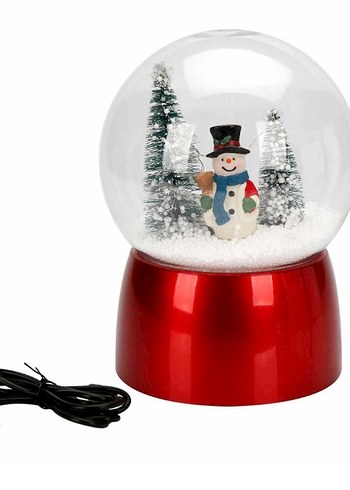 Sesli ve Işıklı Kardan Adam Kar Küresi - Görsel 2