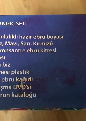 Ebru seti - Görsel 2