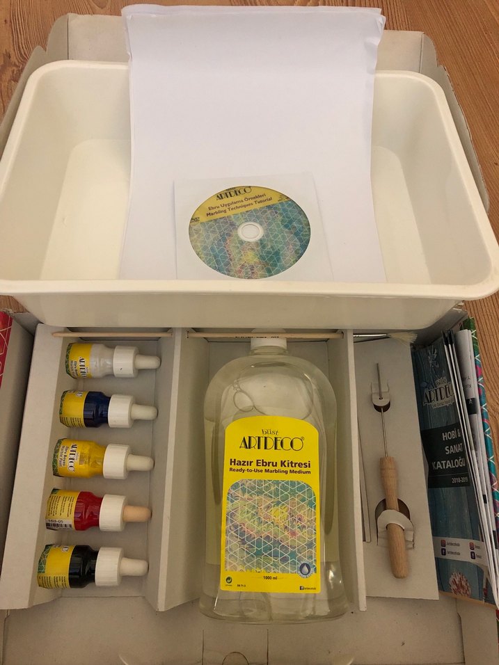 Ebru seti - Görsel 4