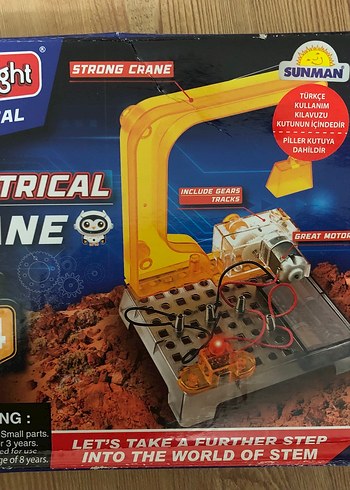 Elektrikli Vinç Bilim Seti - Görsel 4