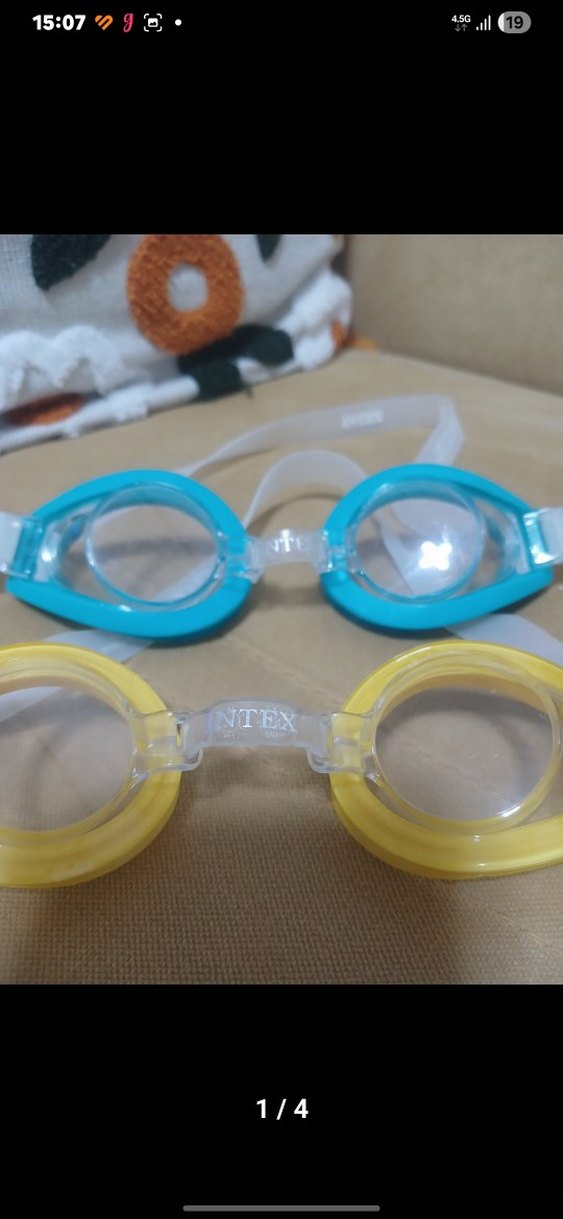 Renkli Elastik Yüzücü Gözlükleri - Görsel 2