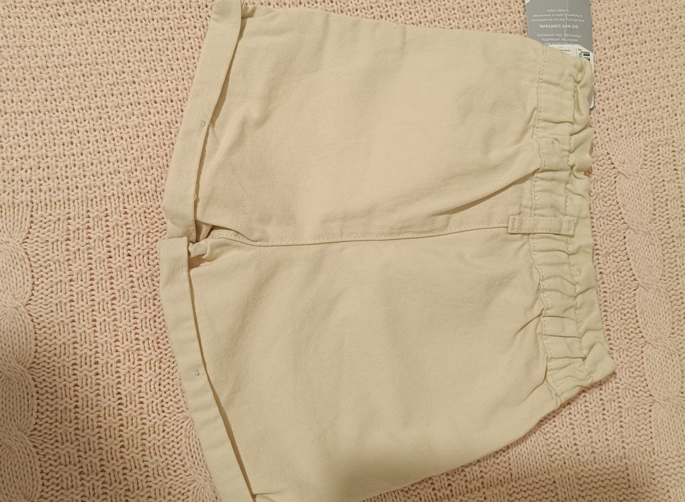 Bej Bebek Şort - Görsel 2