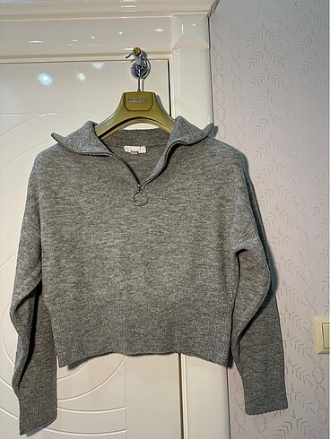 H&M Fermuarlı Kazak