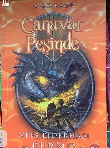 Canavar Peşinde hikaye kitabı serisi