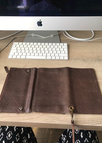 Zara Kahverengi Deri Erkek Cüzdanı - Görsel 4