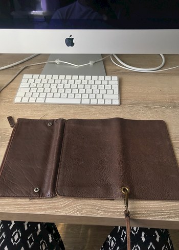 Zara Kahverengi Deri Erkek Cüzdanı - Görsel 5