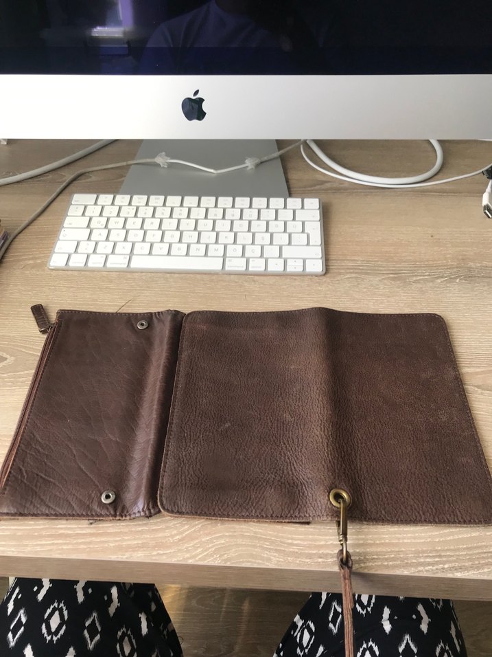 Zara Kahverengi Deri Erkek Cüzdanı - Görsel 4