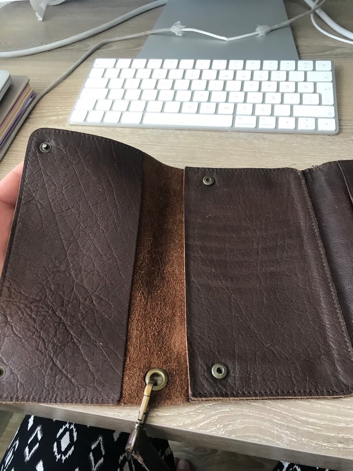 Zara Kahverengi Deri Erkek Cüzdanı - Görsel 3