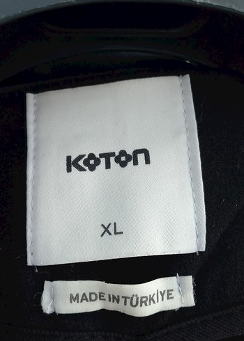 Kadın Siyah Düğmeli Midi Blazer Ceket - Görsel 8