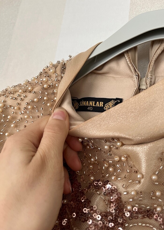 Nişan elbisesi tesettür abiye - Görsel 2