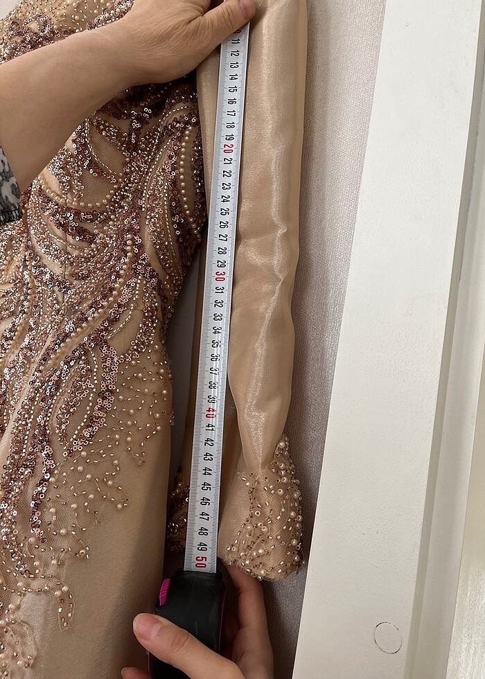 Nişan elbisesi tesettür abiye - Görsel 3