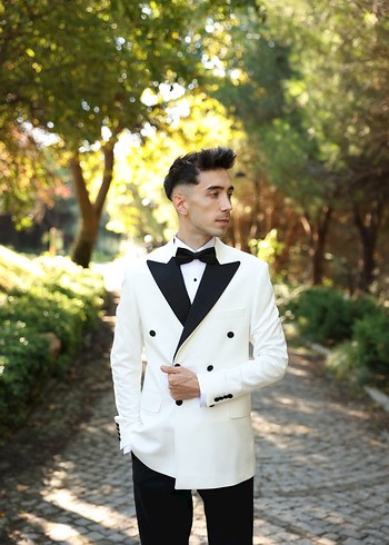 Beyaz damatlık - Görsel 2