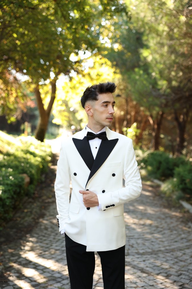 Beyaz damatlık - Görsel 2