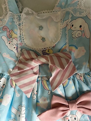 s Beden Cinnamoroll Lolita Elbise