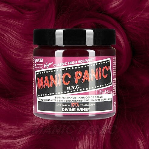 Manic panic divine wine saç boyası
