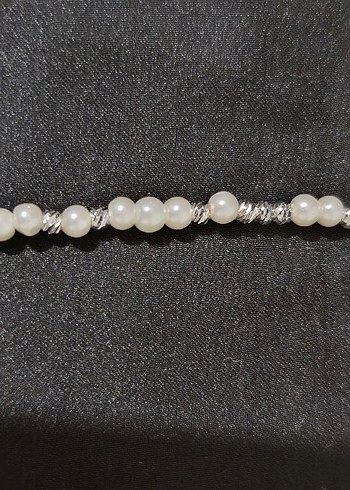 Gri ve Beyaz Boncuklu biliklik - Görsel 2