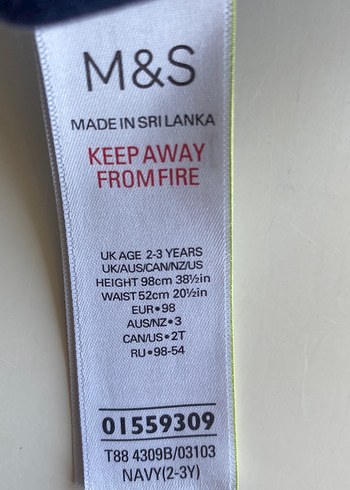 M&S pamuk ikili şort - Görsel 6