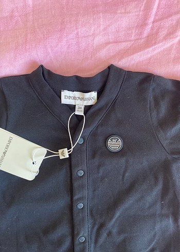 Emporio Armani Bebek Tulum ve Şapka Seti - Görsel 4