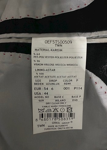 Twn Siyah Erkek Takım Elbise özel - Görsel 4