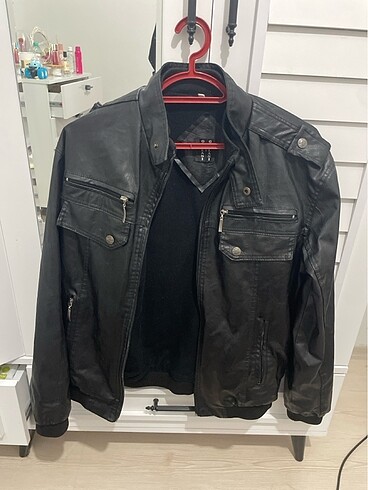 Erkek deri ceket - Görsel 2