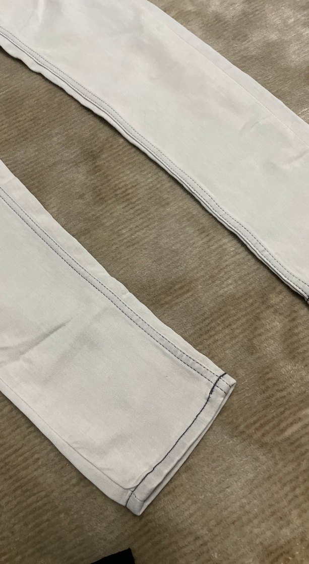 Bej Regular Fit Keten Kumaş Kadın Pantolon - Görsel 4