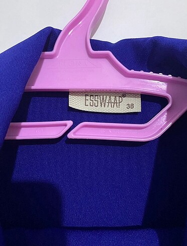 m Beden ESSWAAP ceket pantolon takım saks mavisi 38