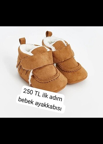 İlk adım erkek bebek ayakkabısı