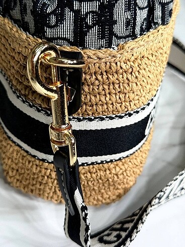 Beden camel Renk Christian Dior Hasır kadın kol ????