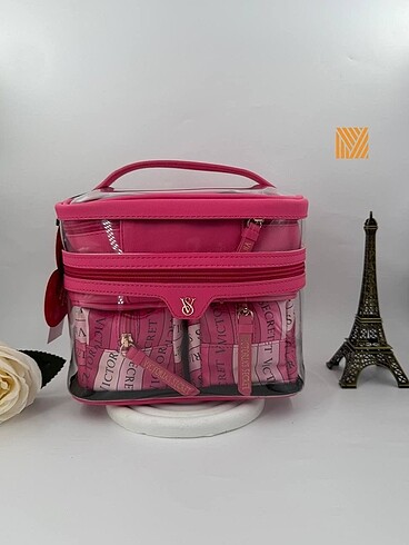 Victoria?s Secret   4lu makyaj çanta - Görsel 6