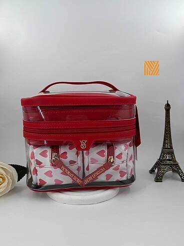 Victoria?s Secret   4lu makyaj çanta - Görsel 7