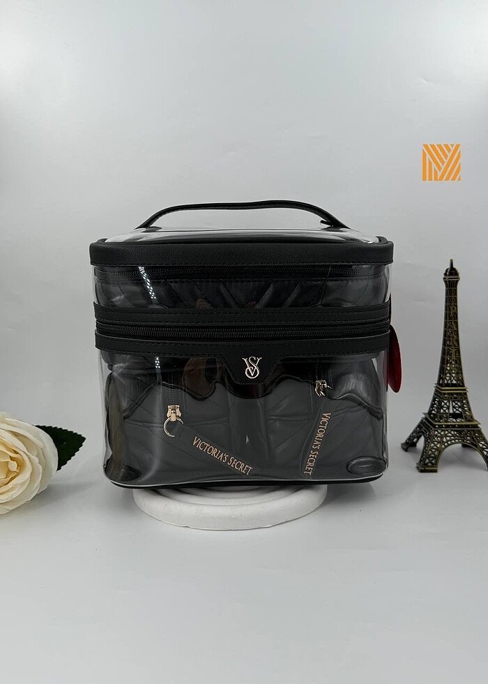 Victoria?s Secret   4lu makyaj çanta - Görsel 5