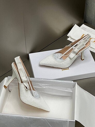 Dior Dior ithal kadın topuklu ayakkabı