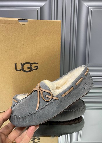 İthal UGG Gri Kürklü Kadın BABET - Görsel 6