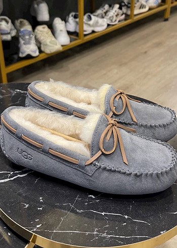 İthal UGG Gri Kürklü Kadın BABET - Görsel 10