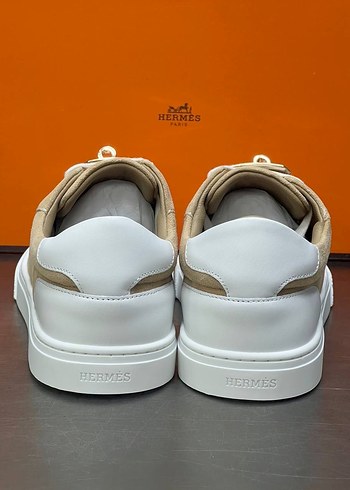 İTHAL Bej Süet Hermes Kadın Spor Ayakkabı - Görsel 5