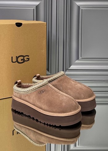 Bej Süet Kadın Dolgu Topuk Terlik - Görsel 4