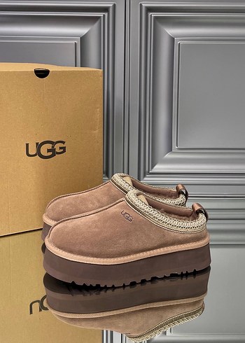 Bej Süet Kadın Dolgu Topuk Terlik - Görsel 6