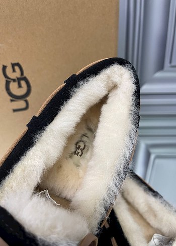 Kadın Siyah Süet Stiletto Topuklu ugg - Görsel 6