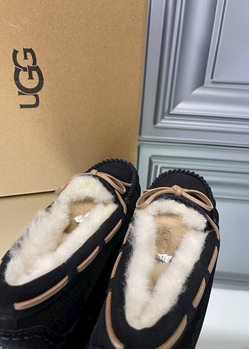 Kadın Siyah Süet Stiletto Topuklu ugg - Görsel 7