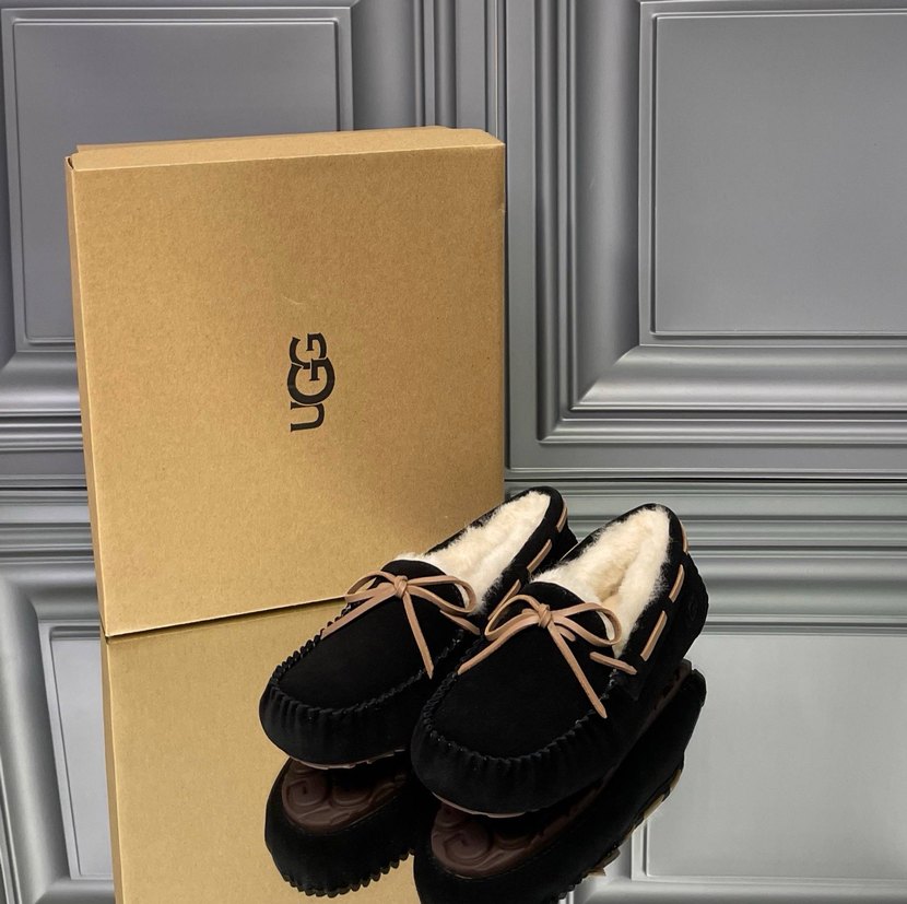 Kadın Siyah Süet Stiletto Topuklu ugg - Görsel 2