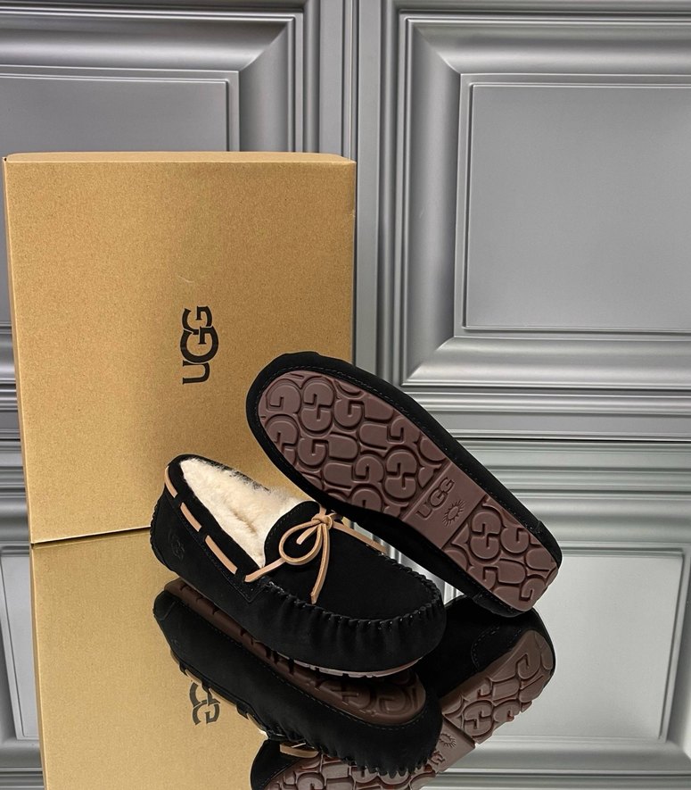 Kadın Siyah Süet Stiletto Topuklu ugg - Görsel 4