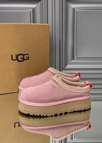 Pembe Platform Topuklu Kadın ugg - Görsel 5