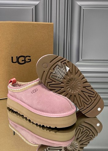 Pembe Platform Topuklu Kadın ugg - Görsel 2
