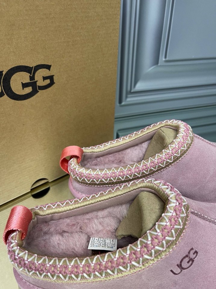Pembe Platform Topuklu Kadın ugg - Görsel 3