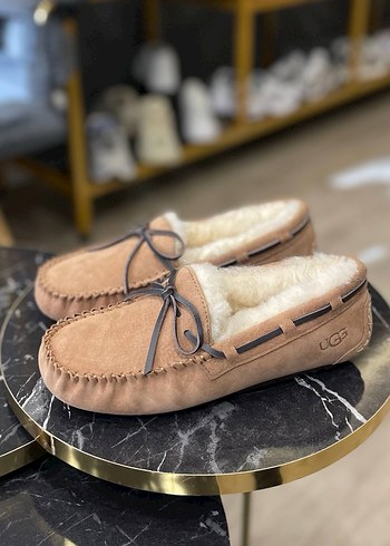 Bej Süet Kadın Toka Detaylı ugg - Görsel 6
