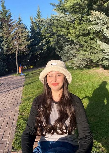 Şapkalı Peruk Kahverengi - Görsel 4