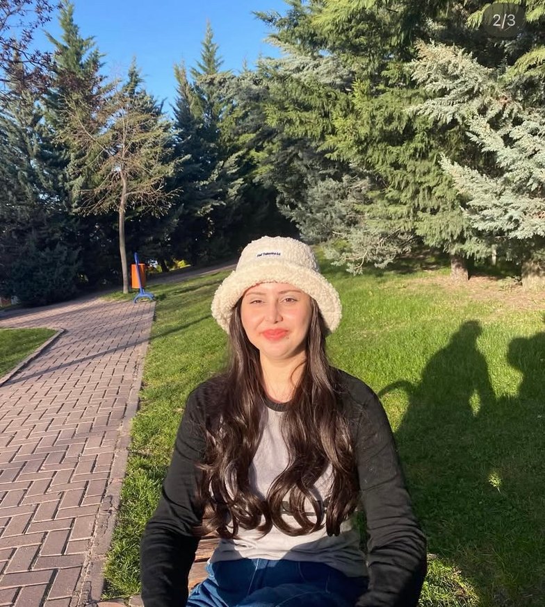 Şapkalı Peruk Kahverengi - Görsel 4